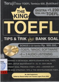 THE KING TOEFL:TIPS & TRIK PLUS BANK SOAL/P-15