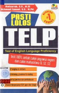 PASTI LOLOS TELP:TEST OF ENGLISH LANGUAGE PROFICIENCY
